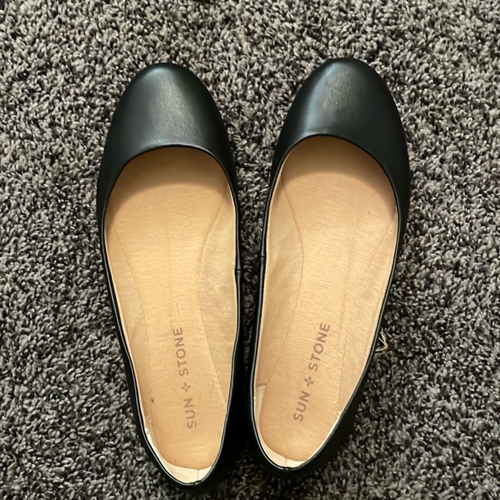 Black flats